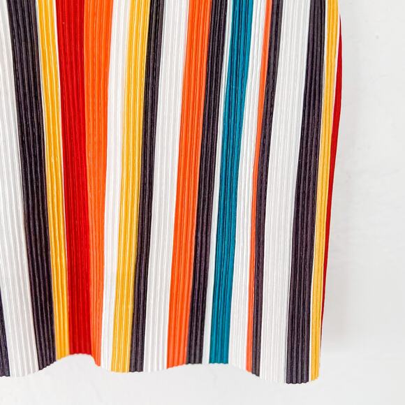 Showpo Multicolored Striped Crop Top size 8 - Picture 2 of 4